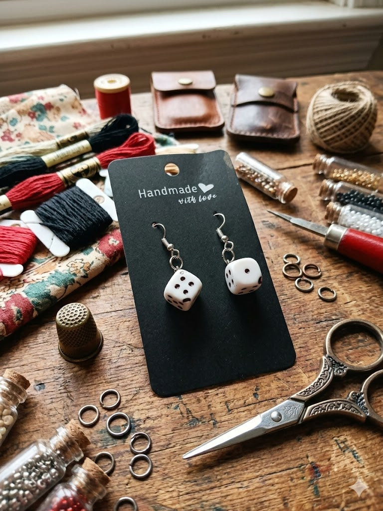 Dice Earrings
